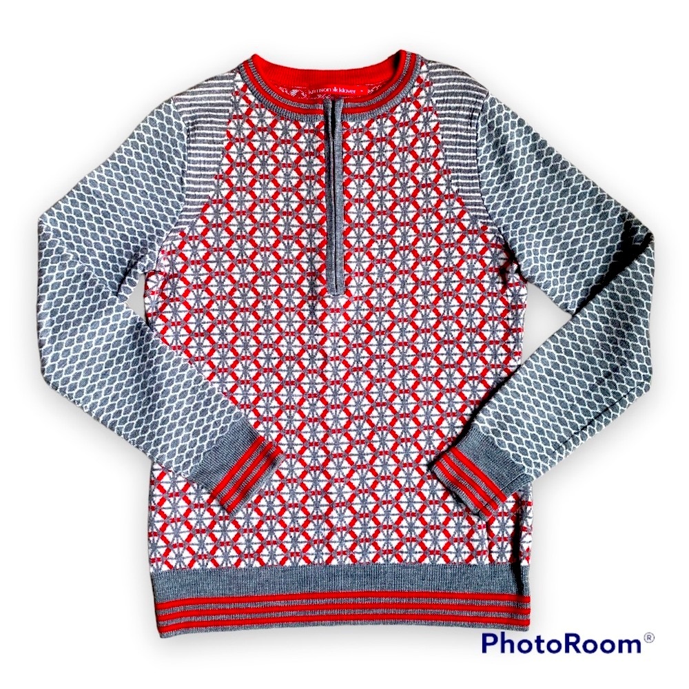 Krimson Klover Marisol 1/4 Zip Merino Wool Sweater Ski Base